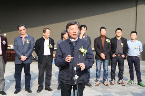   范迪安在 蚁巢美术馆开馆展开幕式现场发言    