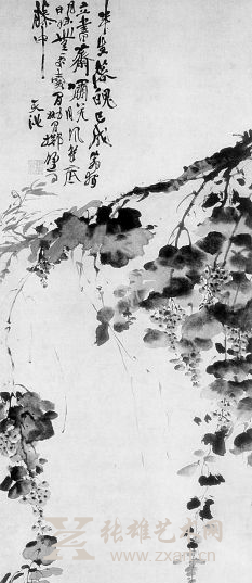 徐渭画作