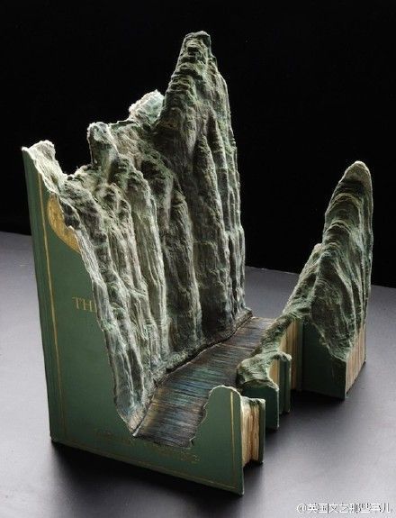 美轮美奂 艺术家Guy Laramée书雕作品欣赏