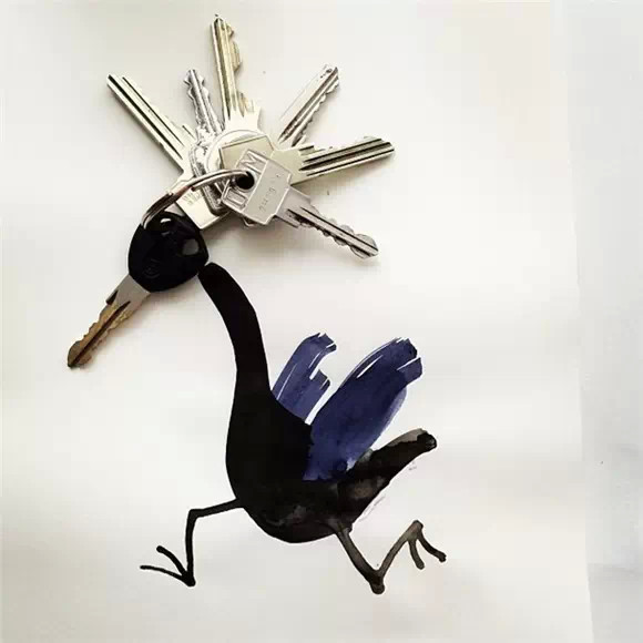 柏林插画家的“情趣物品”插画作品欣赏