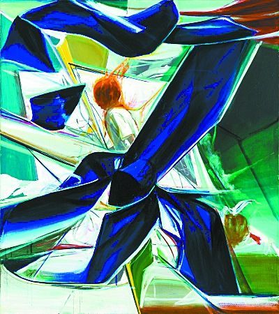 青年艺术家贾蔼力作品《年轻的行者》2014年拍出65万美元高价。