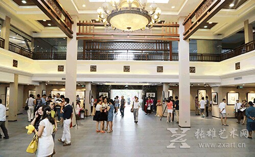 张雄书画院荣获筼筜文创经济带首批领军企业  