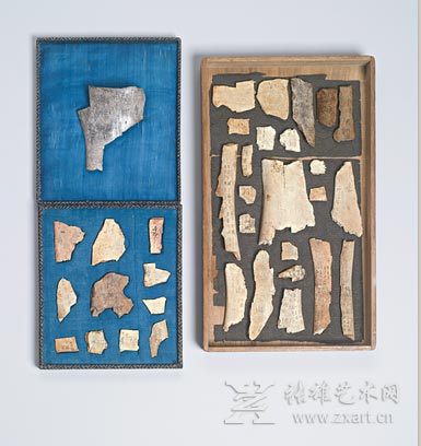 商代 公元前十三至十一世纪 甲骨刻辞 三十四例 