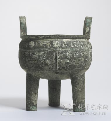 晚商 公元前十三至十一世纪 《犬祖辛祖癸鼎》