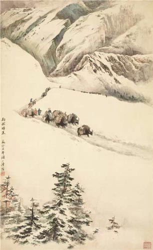 Lot310  陶一清(1914-1986) 勘探归来