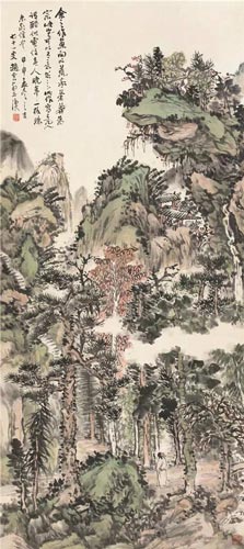 Lot 503赵云壑(1874-1955) 策杖晚归图