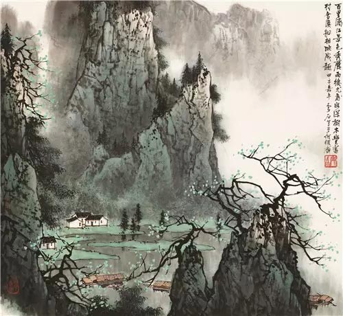 Lot 510白雪石(1915-2011) 漓江秀色