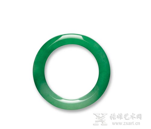 天然翡翠手镯（估价22,00万至26,00万港元）