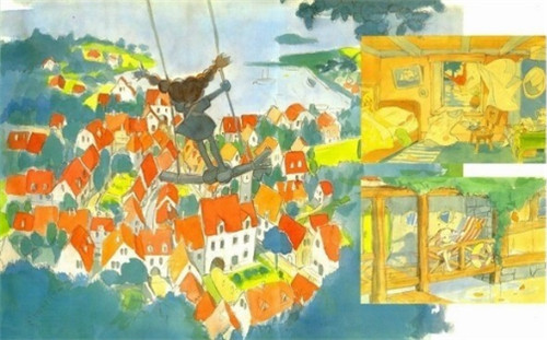 宫崎骏40年原画手稿