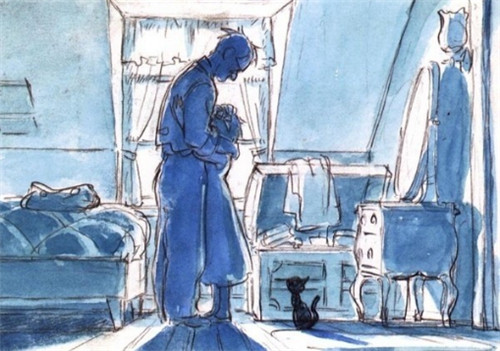 宫崎骏40年原画手稿