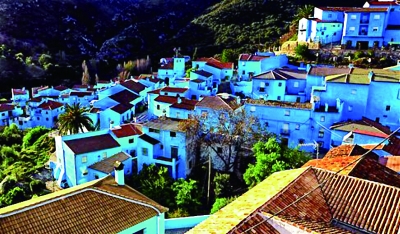 西班牙胡斯卡小镇风景