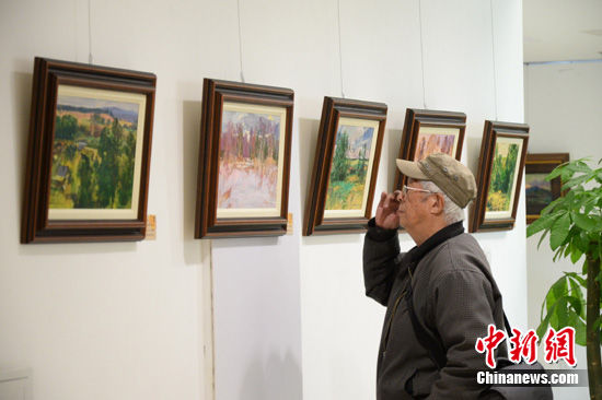 静静的顿河俄罗斯精品油画展开幕 