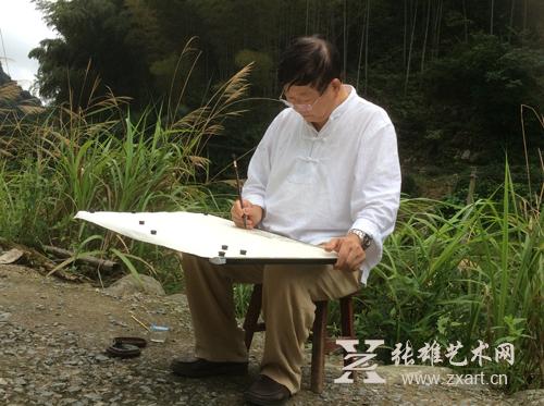 当代著名画家巴秋