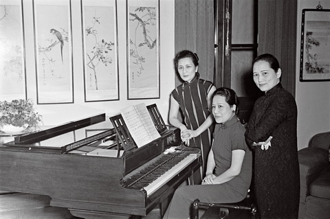 宋氏三姐妹 1940年在重庆