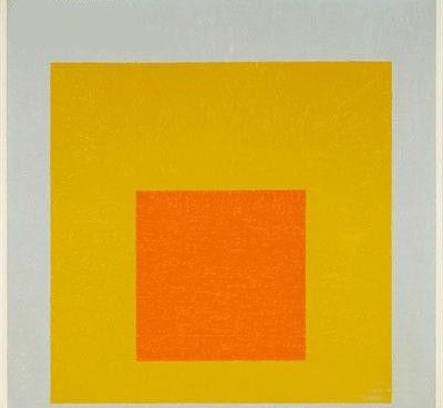 约瑟夫•亚伯斯(1888-1976)，《向广场致敬：“暂停”》，1953年，81.3 X81.3厘米。估价：30-50万美元