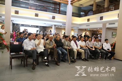 叶碧峰“绿色闽南风景写生专题”油画展开幕现场