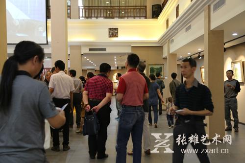  叶碧峰闽南风景专题油画展现场