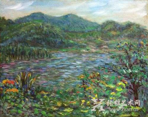叶碧峰油画作品
