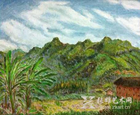 叶碧峰油画作品
