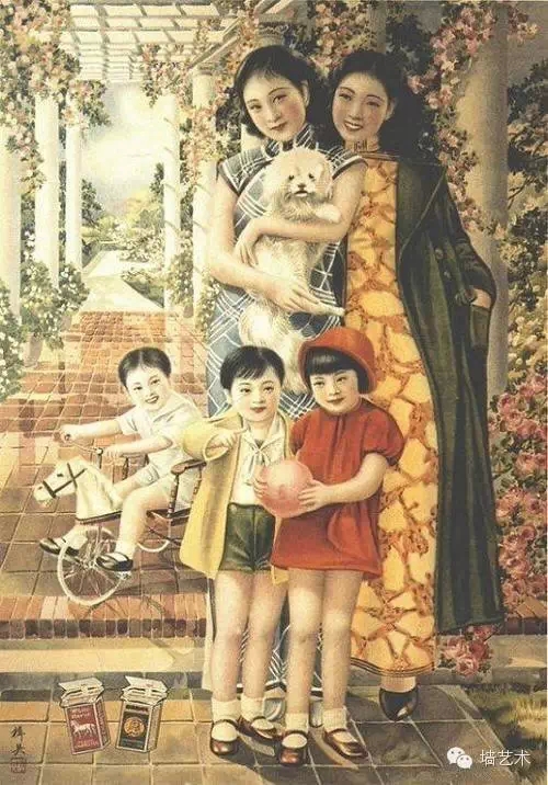 老上海月份牌告诉你民国的审美是怎样的（图）