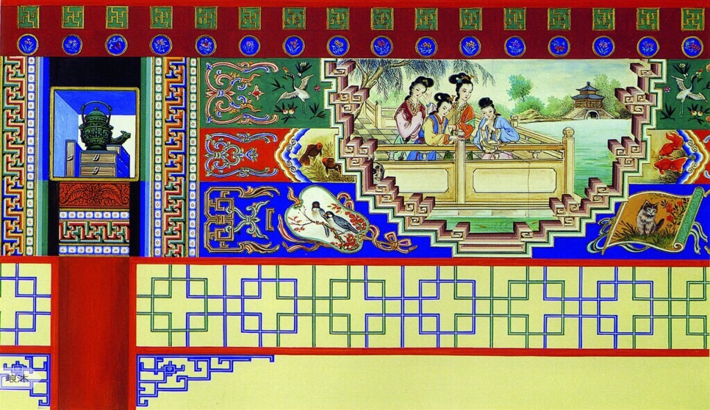 实用又美观：中国古建筑上的彩绘欣赏