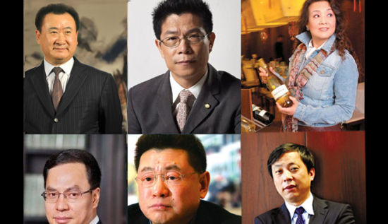   中国富豪 图片来源网络