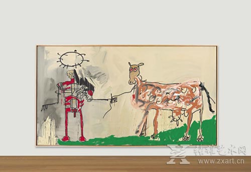 6让·米切尔·巴斯奎特《THE FIELD NEXT TO THE OTHER ROAD 》以37,125,000美元成交