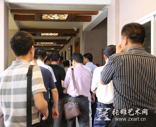 厦门市商（协）会秘书长联席会近百名会员参观张雄书画院