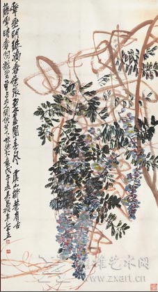 吴昌硕《虞山古藤》以920万元成交