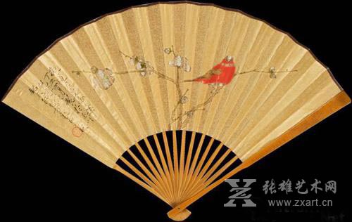 张大千、于非闇合作《登临远眺▪白梅丹禽》以241.5万元成交