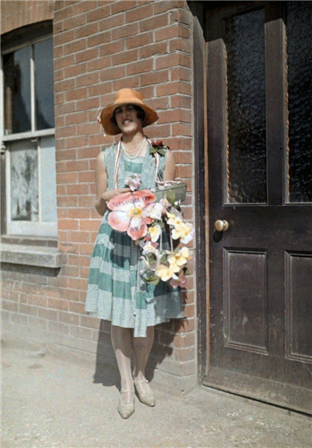 罕见的1928年英格兰彩色照