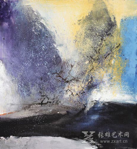赵无极的油画《15.2.93》以1085.6万元成交