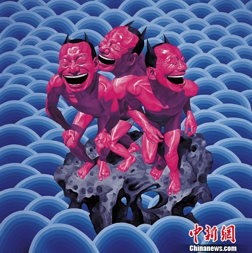   岳敏君作品