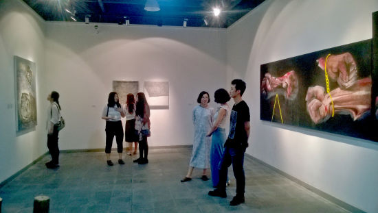  “临时关系”展览现场