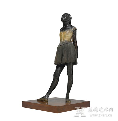 TOP5：埃德加·德加 《十四岁的芭蕾舞者》