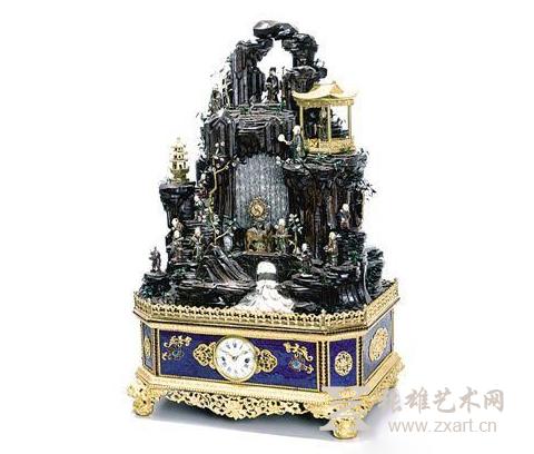 近2000万网拍古董大钟 刘益谦音乐钟收藏引关注