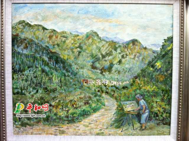 叶碧峰油画作品欣赏