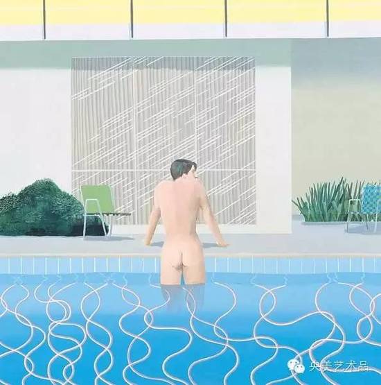 夏日炎炎 看大卫·霍克尼如何“戏水”