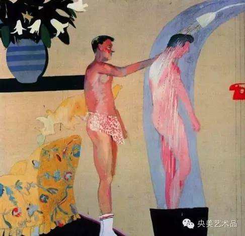 夏日炎炎 看大卫·霍克尼如何“戏水”