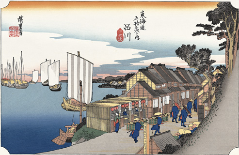 日本国粹“浮世绘”里的美景欣赏