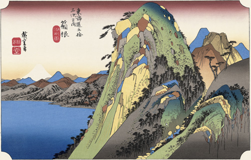 日本国粹“浮世绘”里的美景欣赏