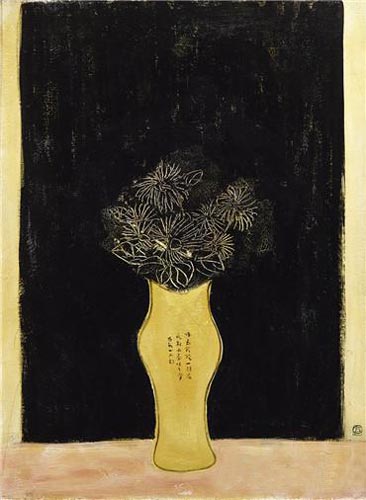常玉的两幅花卉作品以每幅4,080,000欧元的天价稳坐云霄.