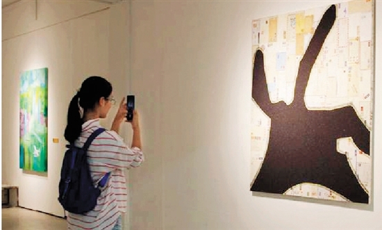 2015触：中韩造型艺术交流邀请展在央美开幕