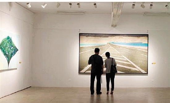 2015触：中韩造型艺术交流邀请展在央美开幕