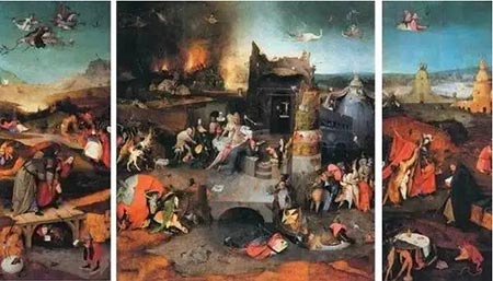   《圣安东尼的诱惑》，马蒂亚斯·格吕内瓦尔德（1512-1516年）