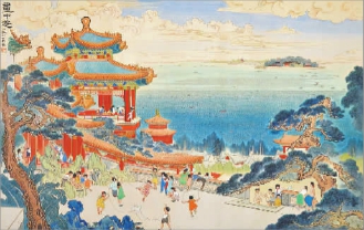   画中游  黄润华    