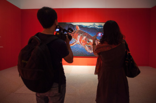 国家博物馆举办“保护鲨鱼——艺术巡回展”