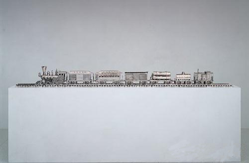 杰夫·昆斯 《吉姆梁-J. B.特纳列车》(1986年)