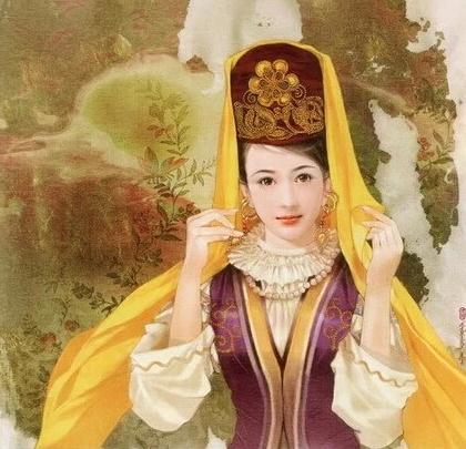 “东方画姬”德珍笔下中国56个民族的美女