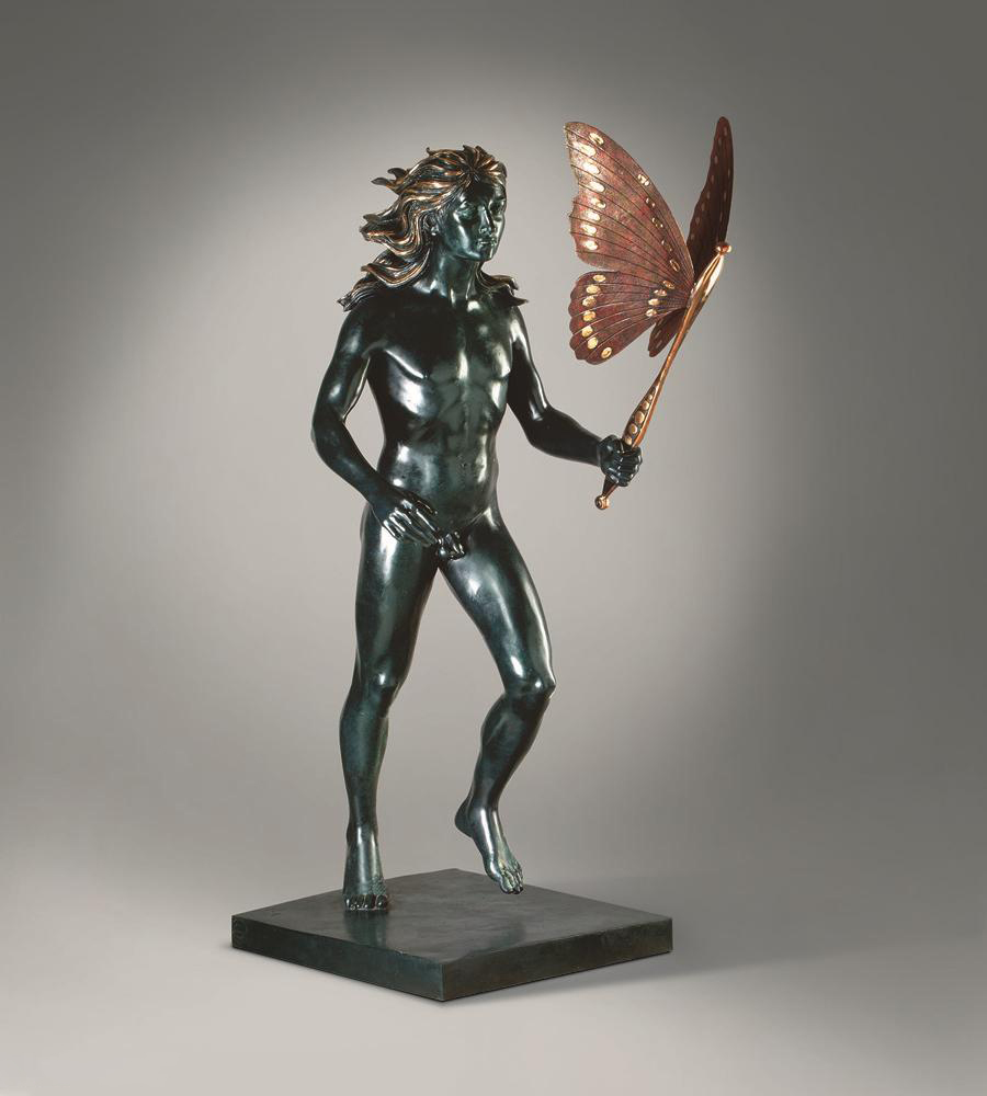   男人与蝴蝶 Man with Butterfly